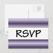 RSVP PAARSE UITNODIGING BRIEFKAART (Voorkant / Achterkant)