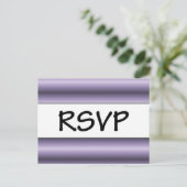 RSVP PAARSE UITNODIGING BRIEFKAART (Staand voorkant)