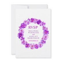 RSVP paarse vioolspruw baard