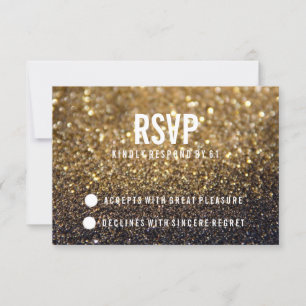 RSVP Party nodigt uit Gold Lit Nite Fab Kaartje