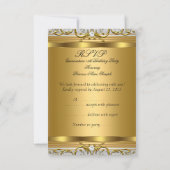 RSVP Princess Quinceanera Elite Gouden Schoen 2 (Achterkant)