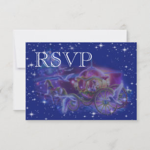 RSVP prinsessen fantasy trouw uitnodiging