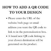 RSVP QR-code | Roze bloemendesign  Informatiekaartje