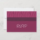 RSVP Raspberry Wedding (Voorkant)
