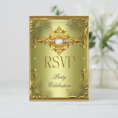 RSVP Reactie Reactie Elite Avocado Green Gold (Staand voorkant)