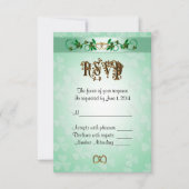 RSVP-reactiekaart Iers thema RSVP Kaartje (Voorkant)