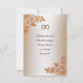 RSVP-reactiekaart rozen RSVP Kaartje (Achterkant)