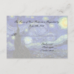 RSVP-reactiekaart RSVP Kaartje