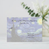 RSVP-reactiekaart RSVP Kaartje (Staand voorkant)