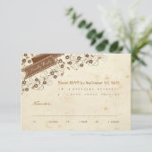 RSVP-reactiekaart van Storybook RSVP Kaartje (Staand voorkant)