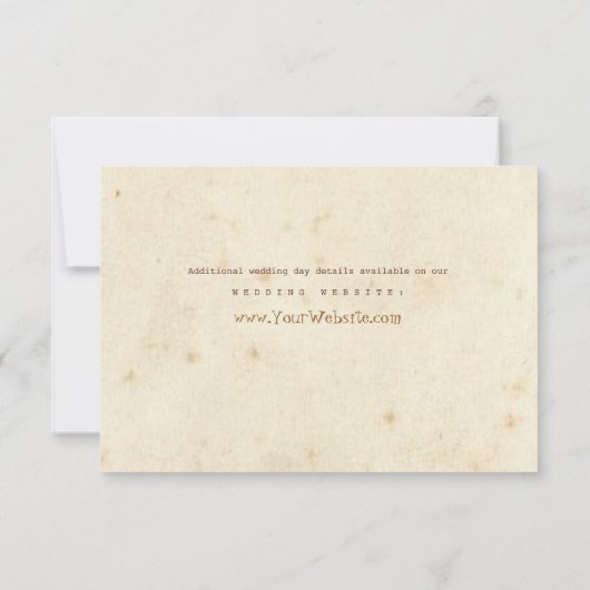 RSVP-reactiekaart van Storybook RSVP Kaartje (Achterkant)