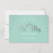 RSVP REAGEER chique rustieke mini zilveren confett (Achterkant)