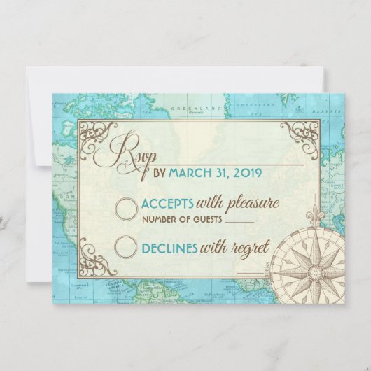 RSVP reisbruiloft (Voorkant)