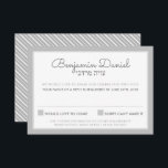 RSVP REPLY RESPONSE bar mitzvah - Benjamin Daniel Kaart<br><div class="desc">door kat massard >> www.simplysweetpaperie.com <<<< Een eenvoudig ontwerp voor uw RSVP REPLY-KAARTEN - om uw belangrijkste uitnodigingen aan te passen. Ik hou van het ontwerp, maar ik zou graag wat veranderingen zien - aangepaste hebreeuwse letters - een ander kleurenschema, product, voeg een foto toe of aangepast voor een andere...</div>