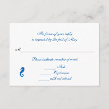 Rsvp/Resply-kaarten voor Zeeen