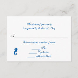 Rsvp/Resply-kaarten voor Zeeen RSVP Kaartje