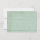 RSVP Respons Elegante Houten  Rozen Perzik (Achterkant)