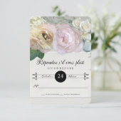 RSVP Respons Franse markt voor bloem Gray Ombre (Staand voorkant)