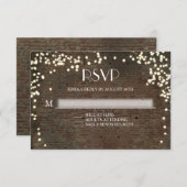RSVP Respons Industriële Chic Brick String Lichten (Voorkant / Achterkant)