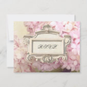 RSVP Respons Parisian  Hydrangea Manor (Achterkant)
