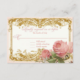 RSVP Respons Parisian Roos Manor House