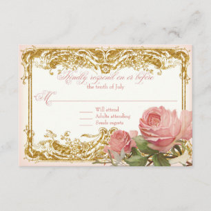 RSVP Respons Parisian  Roos Manor House