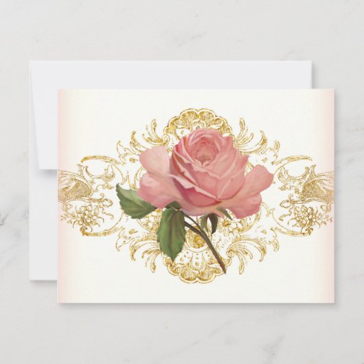 RSVP Respons Parisian Roos Manor House (Achterkant)