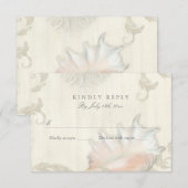 RSVP-responsband voor elke schelkkerkegel RSVP Kaartje (Voorkant / Achterkant)