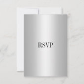 RSVP Response Kaart Silver Alle gebeurtenissen (Voorkant)