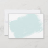 RSVP Response Wedding Kaart (Achterkant)