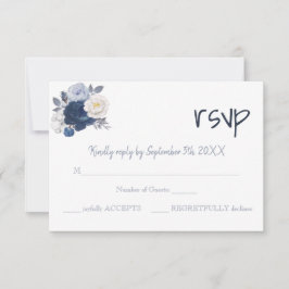 RSVP Response Wedding Kaart