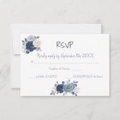 RSVP Response Wedding Kaart (Voorkant)