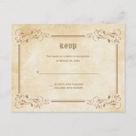 RSVP-responskaarten voor sprookjes RSVP Kaartje