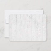 RSVP Ribbon Heart Kaart (Achterkant)