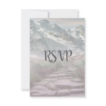 RSVP | Rocky Mountain Winter Sneeuw Wedding