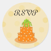 RSVP RONDE STICKER (Voorkant)