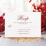 RSVP Rood Roze Spaans Quinceañera Quince<br><div class="desc">Prachtige elegante Quinceañera (Mis Quince Años) rsvp - responder. Blush roze en rode kleuren. Faux glitter jurk in roze. Bewerkbare sjabloon - gemakkelijk toe te voegen jouw tekst - Spaans formulering. Perfect voor het 15e verjaardagsfeestje van het meisje.</div>