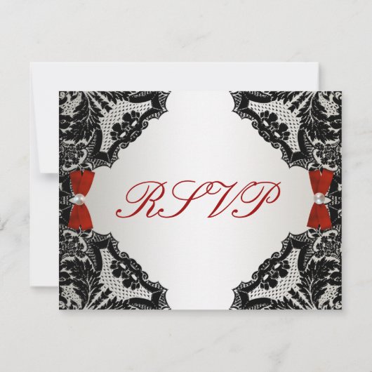 RSVP Rood, wit en zwart (Achterkant)