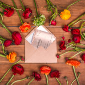 RSVP-Roos druppelt Vrijgezellenfeest bruid RSVP Kaartje