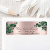 RSVP Roos Eucalyptus Green Wedding Return Adverten Etiket (Insitu)