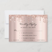 RSVP Roos Weddin Glitter Vrijgezellenfeest Black D (Voorkant)