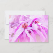 RSVP  roze bloesems (Voorkant)