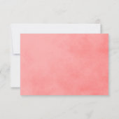 RSVP Roze en groene bloemen (Achterkant)