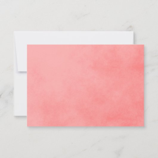 RSVP Roze en groene bloemen (Achterkant)