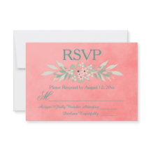 RSVP Roze en groene bloemen