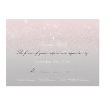 RSVP Roze Rose Glitter Gray Ombre Dandelion