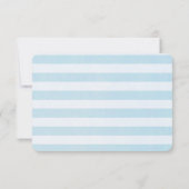 RSVP RSVP RSVP: Rode stripper Waterverf Kaartje (Achterkant)