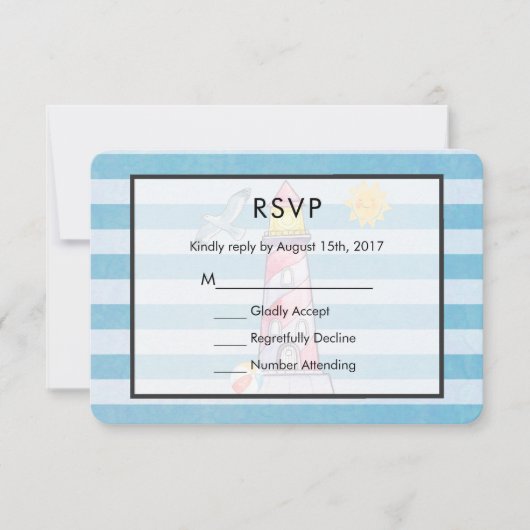 RSVP RSVP RSVP: Rode stripper Waterverf Kaartje (Voorkant)