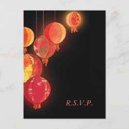RSVP RSVP UITNODIGING BRIEFKAART