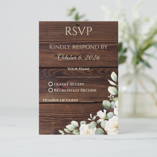 RSVP Rustic  (Staand voorkant)